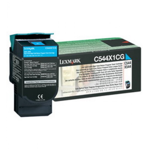 TONER RETURN PROGRAM CIANO C544 X544 ALTISSIMA CAPACITA'