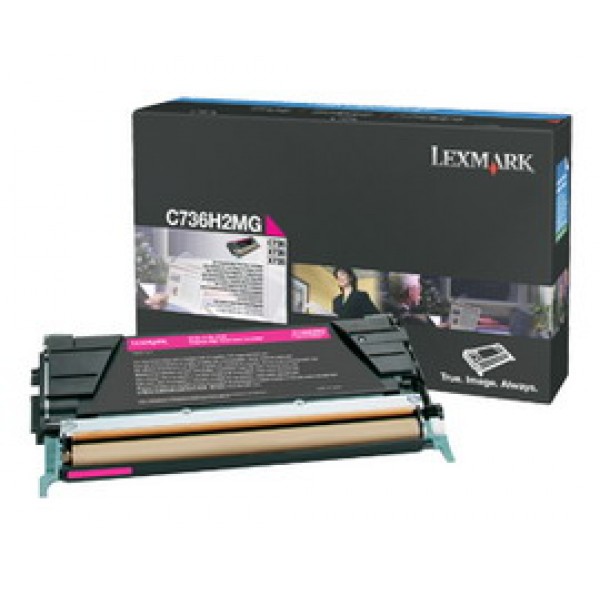 TONER MAGENTA NON RETURN PROGRAM C736 X736 X738 ALTA CAPACITA'