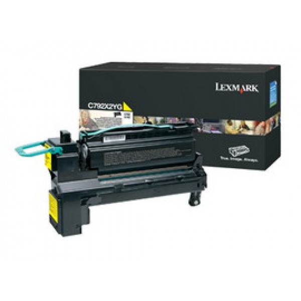 TONER GIALLO NON RETURN PROGRAM C792 ALTISSIMA CAPACITA'