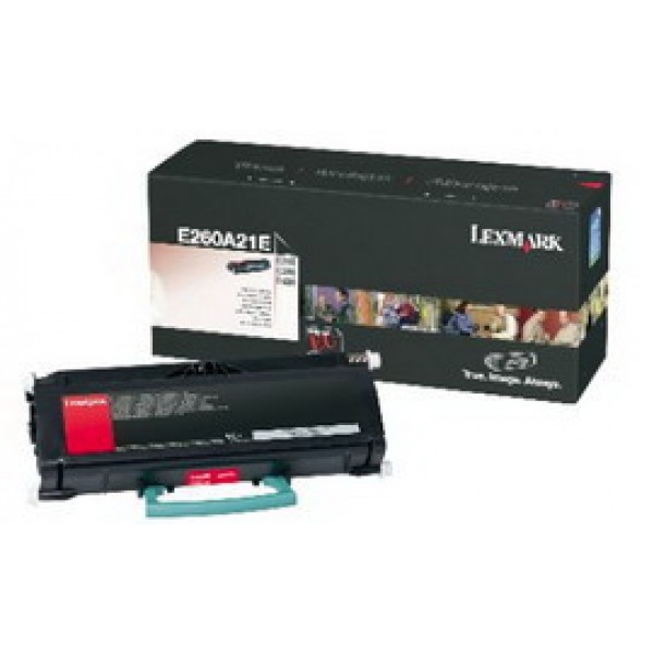 TONER NERO NON RETURN PROGRAM E260 E360 E460 CAPACITA' STANDARD