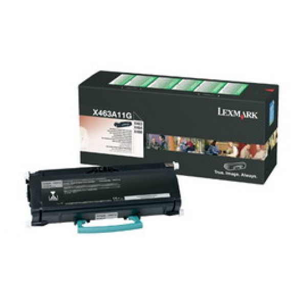 TONER NERO NON RETURN PROGRAM X463 X464 X466 CAPACITA' 3500PG