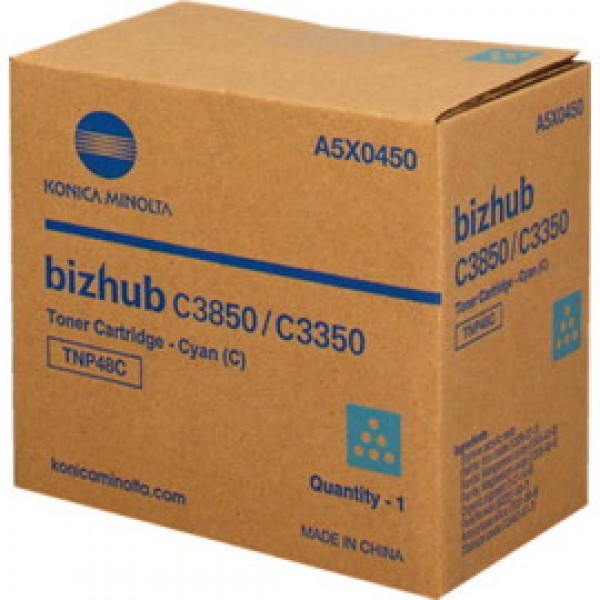 TONER KONICAMINOLTA TNP-48 CIANO PER BIZHUB C3350/3850