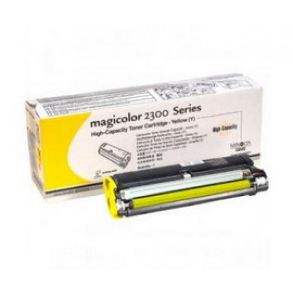 TONER GIALLO MAGICOLOR 2300DL 2300W 2350 BASSA CAPACITA'