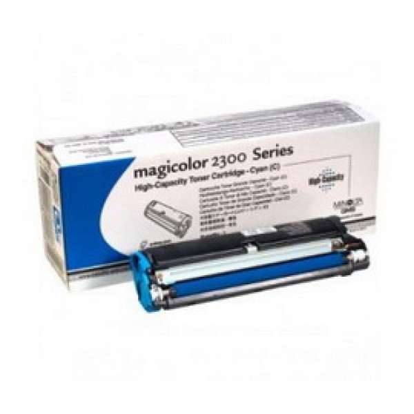 TONER CIANO MAGICOLOR 2300DL 2300W 2350 BASSA CAPACITA'