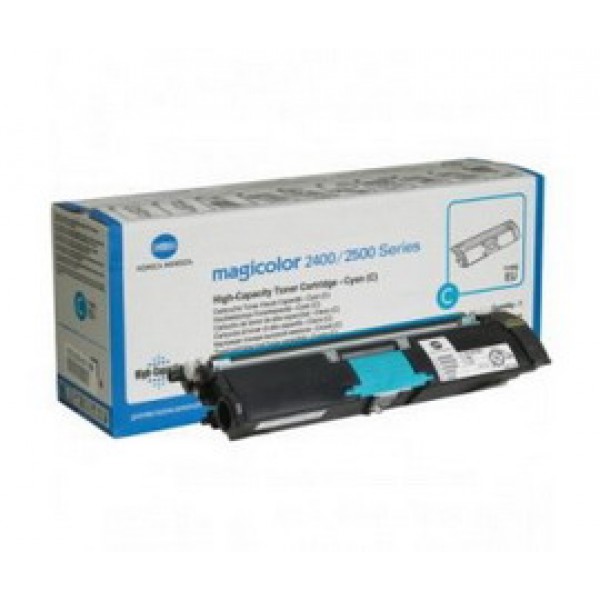 TONER CIANO MAGICOLOR 2400W 2430DL 2450 2480 2500 ALTA CAPACITA'