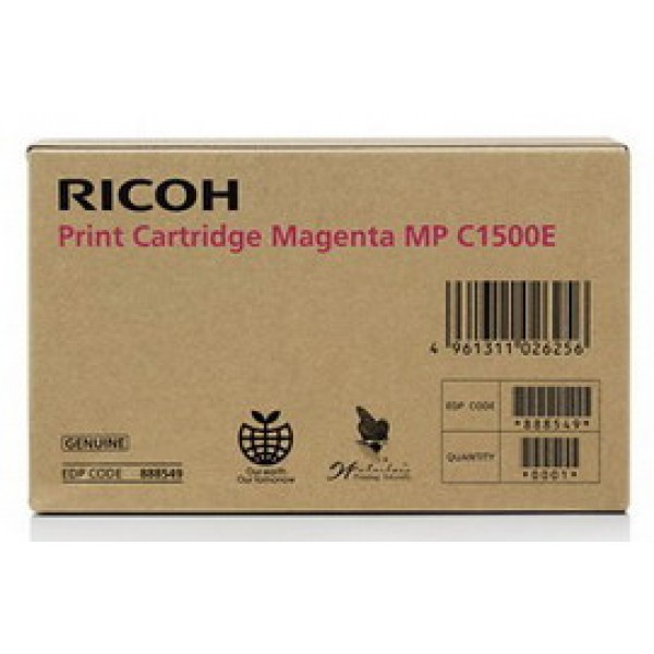 CARTUCCIA MAGENTA AFICIO MPC1500SP TYPE MPC1500E 888549