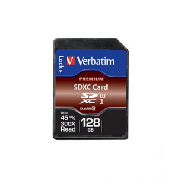 SECURE DIGITAL CARD PREMIUM SDXC Class 10/UHS-1 128GB