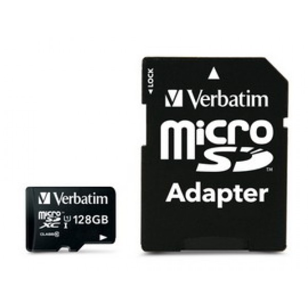 MICRO SD CARD 128GB HC CLASSE 10 FINO A 45MB/S