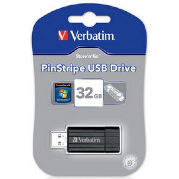 MEMORIE USB STORE 'N' GO PINSTRIPE NERO DA 32GB